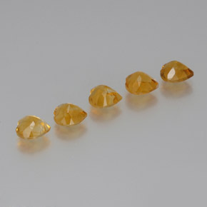 Achetez naturel 5.18ct Doré-orange foncé Citrine gems, Forme de coeur, En provenance Brésil chez GemSelect. En stock, livraison internationale!