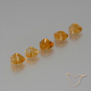 Shop natural 5.71ct Orange foncé Citrine gems, Cœur, from Brésil at GemSelect. In stock, global shipping!