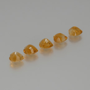 Achetez naturel 5,25ct doré citrine gems, forme de coeur, en provenance brésil chez gemselect. en stock, livraison internationale!