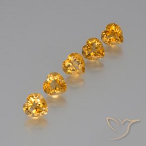 Shop natural 5.77ct Or orange foncé Citrine gems, Cœur, from Brésil at GemSelect. In stock, global shipping!