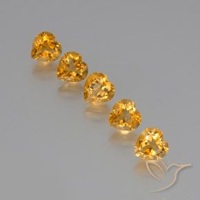 Shop natural 5.77ct Or orange foncé Citrine gems, Cœur, from Brésil at GemSelect. In stock, global shipping!