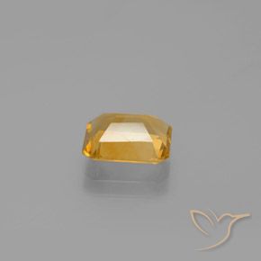 Citrine Orange-or naturelle Octogone / coupe Émeraude, 1.85 ct, VS