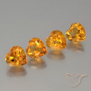 Shop natural 4.00ct Or Citrine gems, Cœur, from Brésil at GemSelect. In stock, global shipping!