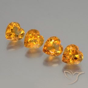 Shop natural 4.00ct Or Citrine gems, Cœur, from Brésil at GemSelect. In stock, global shipping!