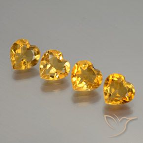 Shop natural 3.18ct Orange-or Citrine gems, Cœur, from Brésil at GemSelect. In stock, global shipping!
