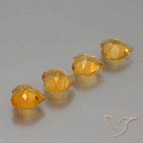Shop natural 3.18ct Orange-or Citrine gems, Cœur, from Brésil at GemSelect. In stock, global shipping!