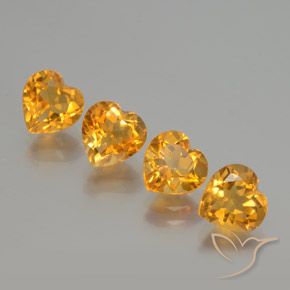 Shop natural 4.37ct Orange-or Citrine gems, Cœur, from Brésil at GemSelect. In stock, global shipping!