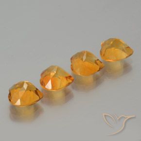 Shop natural 4.37ct Orange-or Citrine gems, Cœur, from Brésil at GemSelect. In stock, global shipping!