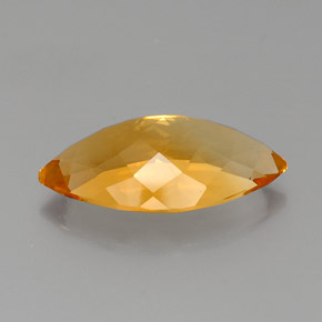 Citrine Jaune doré naturelle Marquise, 9.00 ct, VVS-VS
