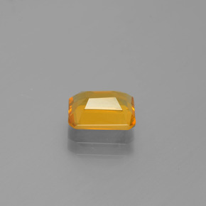 Citrine Jaune doré naturelle Taille émeraude, 1.51 ct, VS