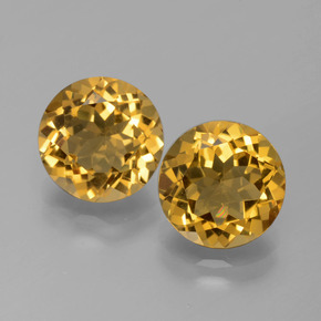 Achetez naturel ct jaune citrine gems, coupe roude, en provenance brésil chez gemselect. en stock, livraison internationale!