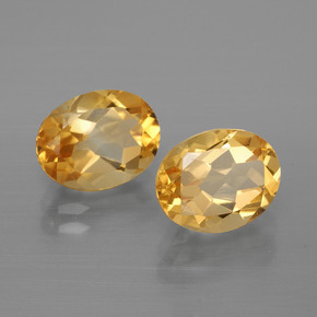 Achetez naturel 3,84ct doré citrine gems, coupe ovale, en provenance brésil chez gemselect. en stock, livraison internationale!