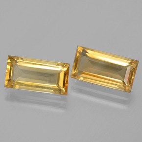 Achetez naturel ct or citrine gems, baguette, en provenance brésil chez gemselect. en stock, livraison internationale!
