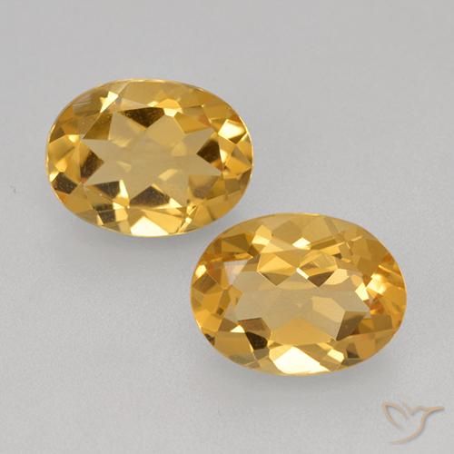 Shop natural 3.39ct Orange-or léger Citrine gems, ovale, from Brésil at GemSelect. In stock, global shipping!