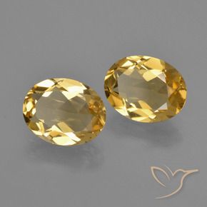 Achetez naturel 2.98ct Orange doré profond Citrine gems, Coupe ovale, En provenance Brésil chez GemSelect. En stock, livraison internationale!