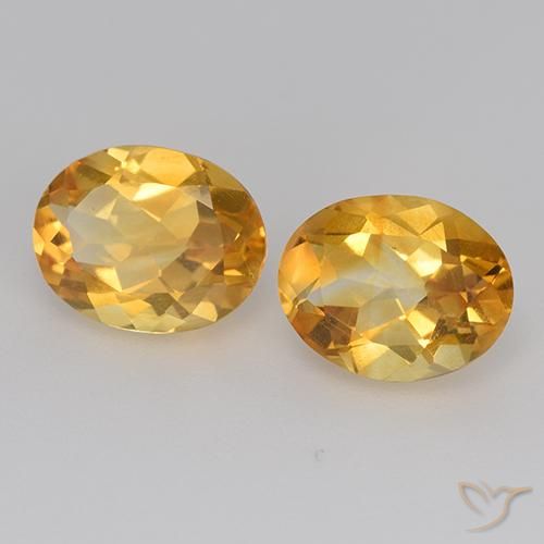 Shop natural 3.02ct Orange doré profond Citrine gems, ovale, from Brésil at GemSelect. In stock, global shipping!