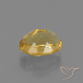 Citrine Doré naturelle ovale, 2.03 ct, VS