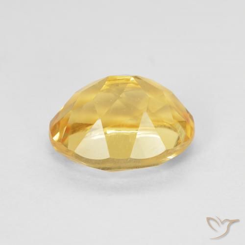 Citrine Or naturelle ovale, 2.12 ct, VVS-VS