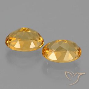 Achetez naturel 3.35ct Orange doré profond Citrine gems, Coupe ovale, En provenance Brésil chez GemSelect. En stock, livraison internationale!