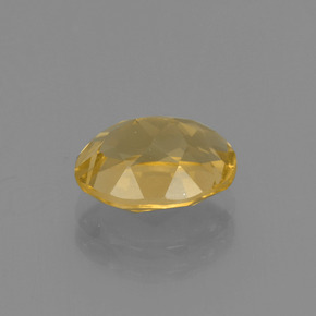 Citrine Jaune doré naturelle Coupe ovale, 1.91 ct, VS