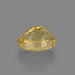 Citrine Doré léger naturelle Coupe ovale, 2.09 ct, VVS-VS
