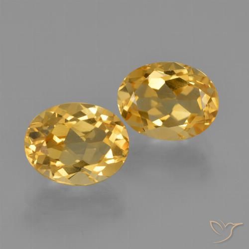 Achetez naturel 4,04ct doré citrine gems, coupe ovale, en provenance brésil chez gemselect. en stock, livraison internationale!