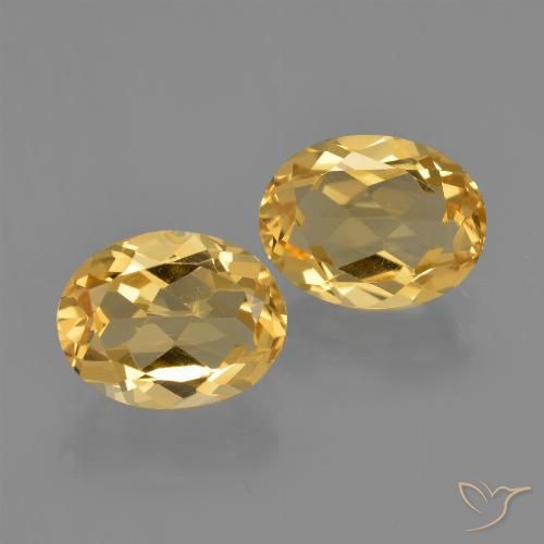 Achetez naturel 3.31ct Doré Citrine gems, Coupe ovale, En provenance Brésil chez GemSelect. En stock, livraison internationale!