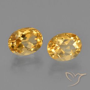 Achetez naturel 3,82ct orange-or léger citrine gems, coupe ovale, en provenance brésil chez gemselect. en stock, livraison internationale!