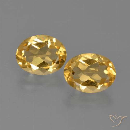 Shop natural 3.06ct Orange doré profond Citrine gems, ovale, from Brésil at GemSelect. In stock, global shipping!