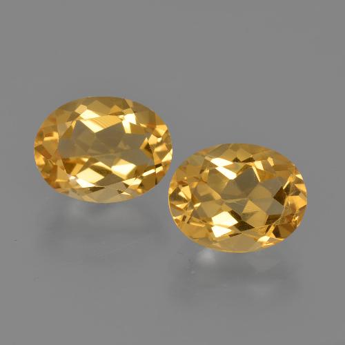 Achetez naturel 3,46ct doré citrine gems, coupe ovale, en provenance brésil chez gemselect. en stock, livraison internationale!