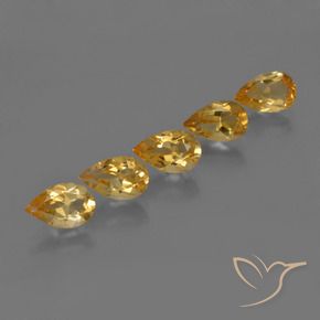 Shop natural 3.56ct Doré Citrine gems, En forme de poire, from Brésil at GemSelect. In stock, global shipping!