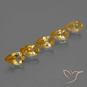 Shop natural 3.27ct Doré Citrine gems, En forme de poire, from Brésil at GemSelect. In stock, global shipping!
