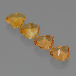 Achetez naturel 3,62ct doré citrine gems, forme de coeur, en provenance brésil chez gemselect. en stock, livraison internationale!