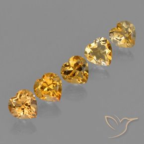 Shop natural 4.51ct Or orange foncé Citrine gems, Cœur, from Brésil at GemSelect. In stock, global shipping!