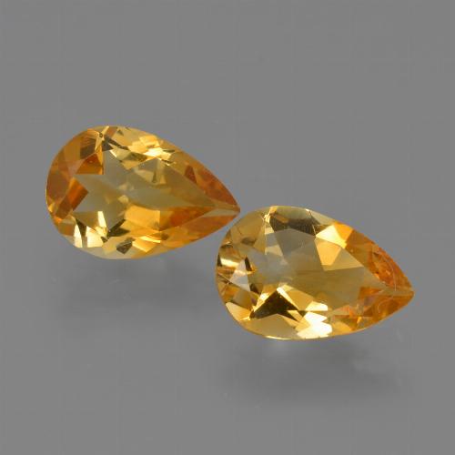 Achetez naturel 2,00ct doré citrine gems, en forme de poire, en provenance brésil chez gemselect. en stock, livraison internationale!