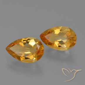 Shop natural 2.30ct Or orange foncé Citrine gems, En forme de poire, from Brésil at GemSelect. In stock, global shipping!