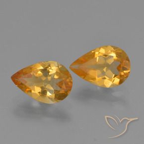 Shop natural 1.90ct Or orange foncé Citrine gems, En forme de poire, from Brésil at GemSelect. In stock, global shipping!