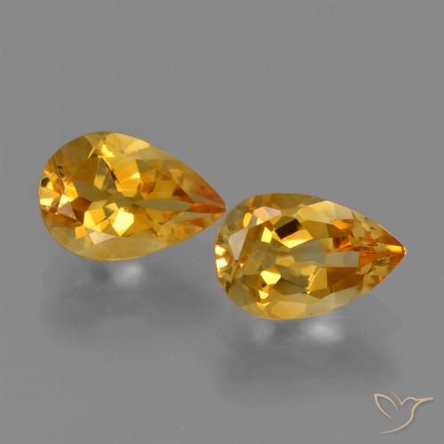 Shop natural 2.11ct Or orange foncé Citrine gems, En forme de poire, from Brésil at GemSelect. In stock, global shipping!