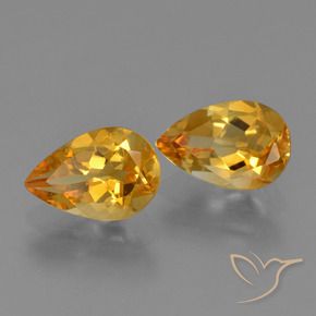 Shop natural 2.11ct Or orange foncé Citrine gems, En forme de poire, from Brésil at GemSelect. In stock, global shipping!