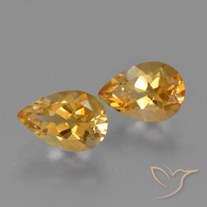 Achetez naturel 2,37ct doré citrine gems, en forme de poire, en provenance brésil chez gemselect. en stock, livraison internationale!