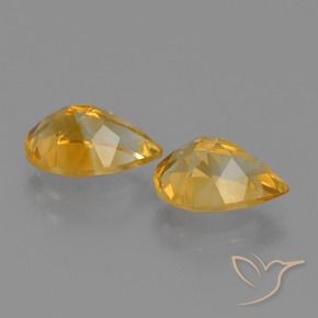 Achetez naturel 2,37ct doré citrine gems, en forme de poire, en provenance brésil chez gemselect. en stock, livraison internationale!