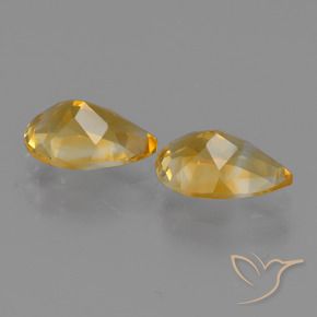 Shop natural 2.27ct Doré-orange foncé Citrine gems, En forme de poire, from Brésil at GemSelect. In stock, global shipping!