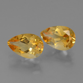 Achetez naturel 2,26ct doré citrine gems, en forme de poire, en provenance brésil chez gemselect. en stock, livraison internationale!