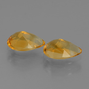 Achetez naturel 2,26ct doré citrine gems, en forme de poire, en provenance brésil chez gemselect. en stock, livraison internationale!