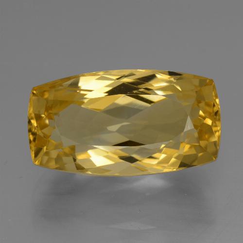 Citrine Doré naturelle Coupe coussin, 7.47 ct, VVS