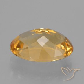 Citrine Doré moyen-léger naturelle ovale, 4.43 ct, VVS-VS