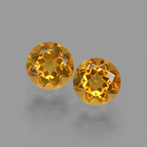 Achetez naturel ct or citrine gems, coupe roude, en provenance brésil chez gemselect. en stock, livraison internationale!