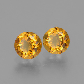 Achetez naturel ct or citrine gems, coupe roude, en provenance brésil chez gemselect. en stock, livraison internationale!