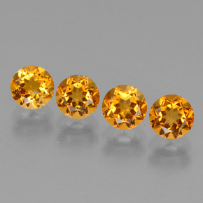 Achetez naturel ct Jaune doré Citrine gems, Coupe roude, En provenance Brésil chez GemSelect. En stock, livraison internationale!