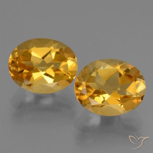 Shop natural 5.25ct Orange doré profond Citrine gems, ovale, from Brésil at GemSelect. In stock, global shipping!